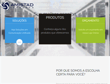 Tablet Screenshot of amistadnetworks.com.br